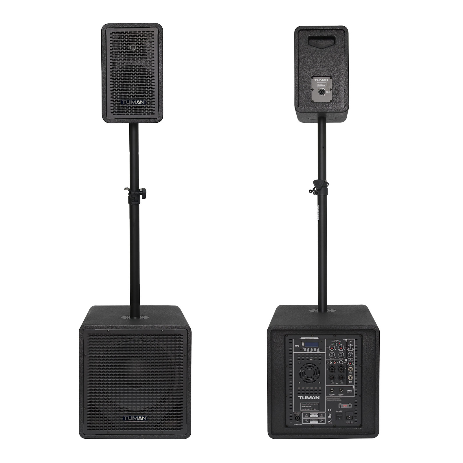 TPS1226CO SISTEMA DE SONIDO PROFESIONAL 2.2 CANALES - Imagen 3