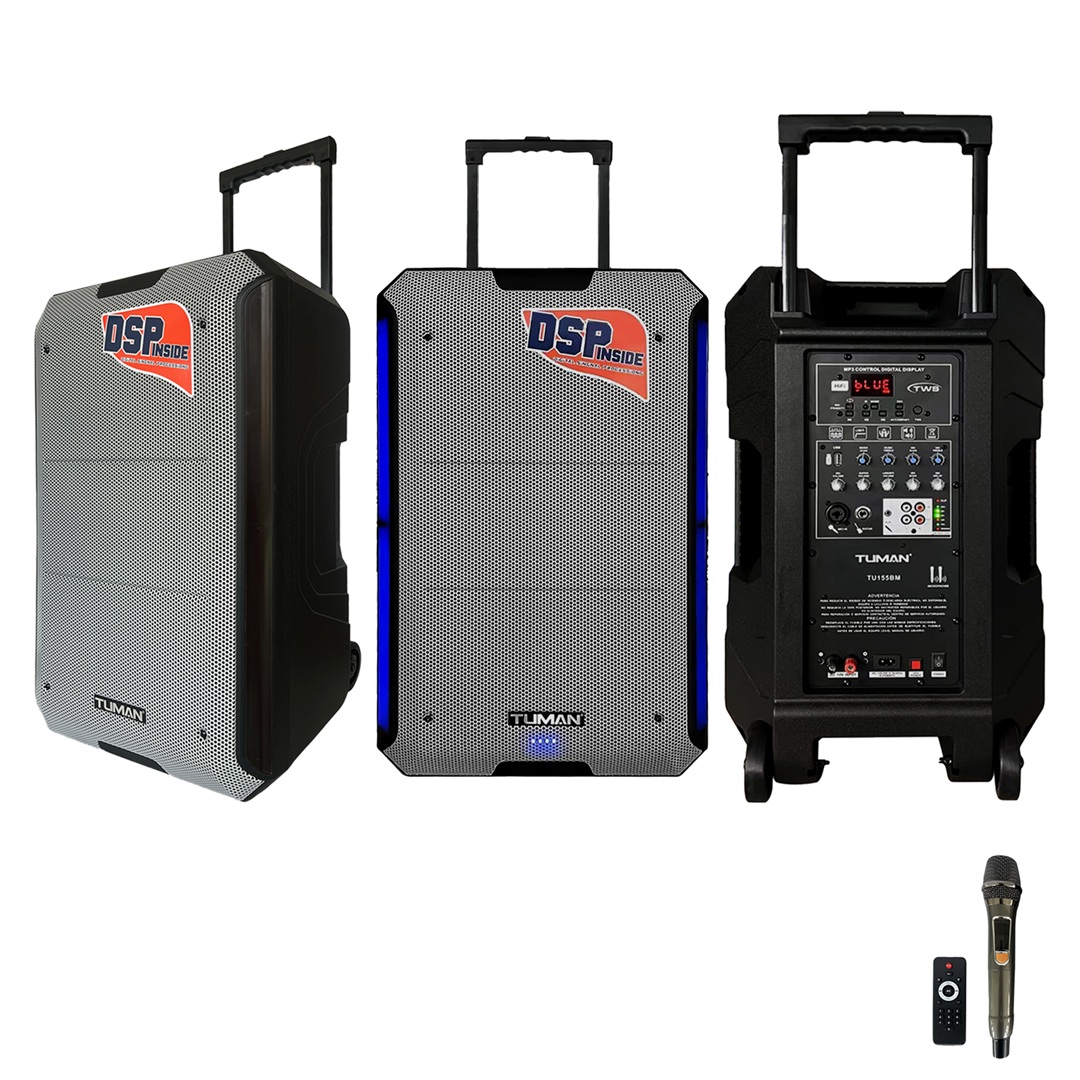TU155BM CABINA ACTIVA RECARGABLE DE 15 PULGADAS - Imagen 5