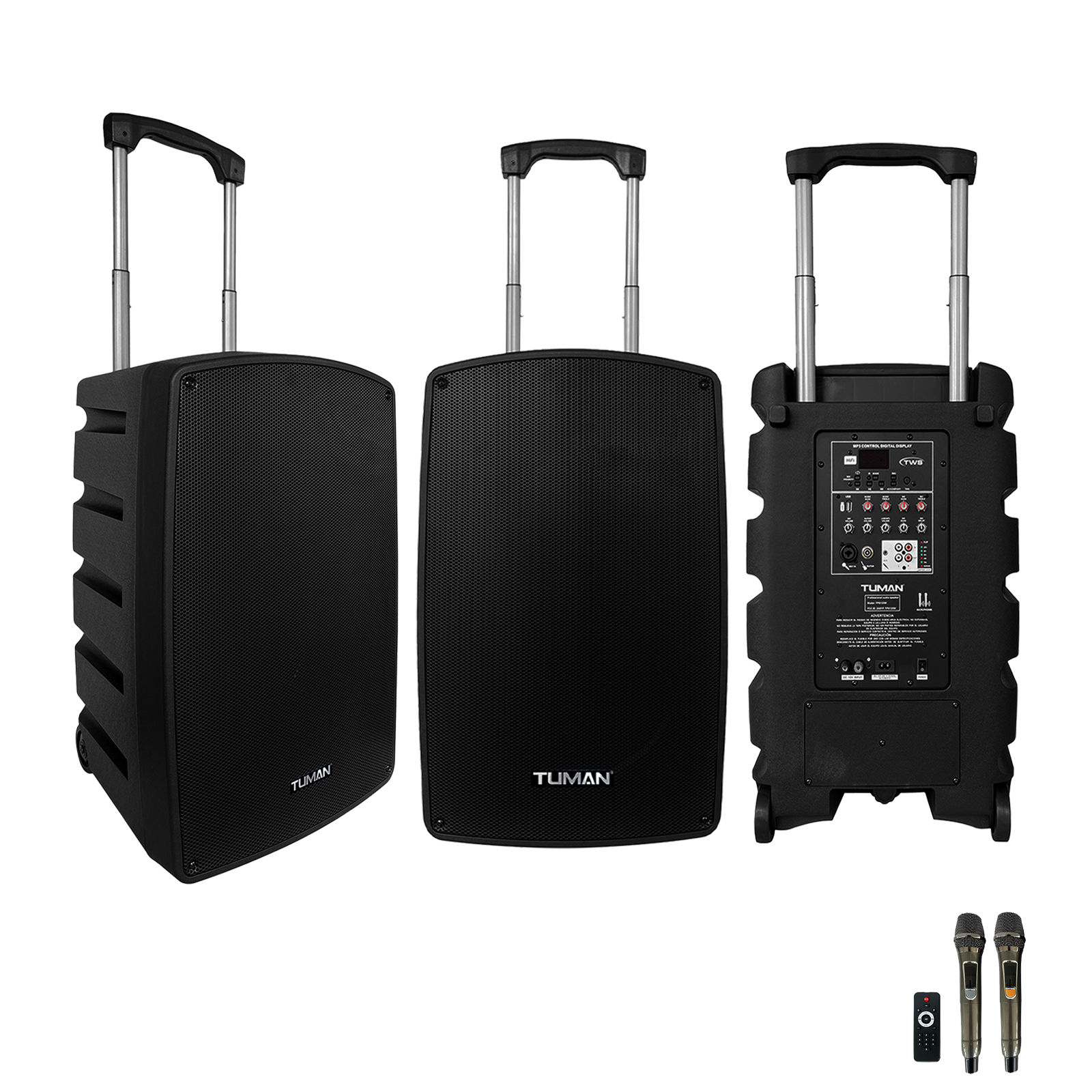 TPS125W CABINA ACTIVA RECARGABLE DE 15 PULGADAS - Imagen 5