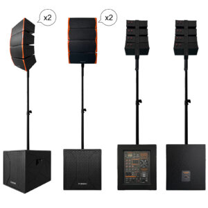 TU2284CO SISTEMA DE SONIDO PROFESIONAL 2.2 CANALES