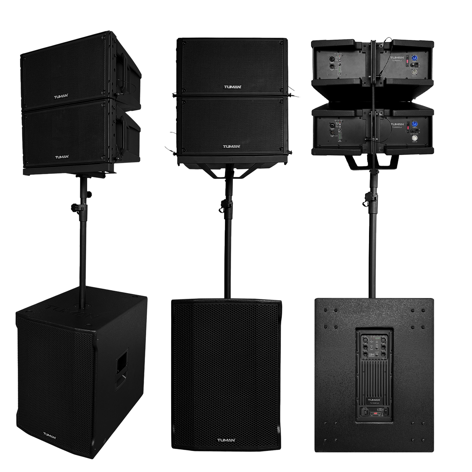 TU1828CLA SISTEMA DE SONIDO PROFESIONAL 1.1 CANALES