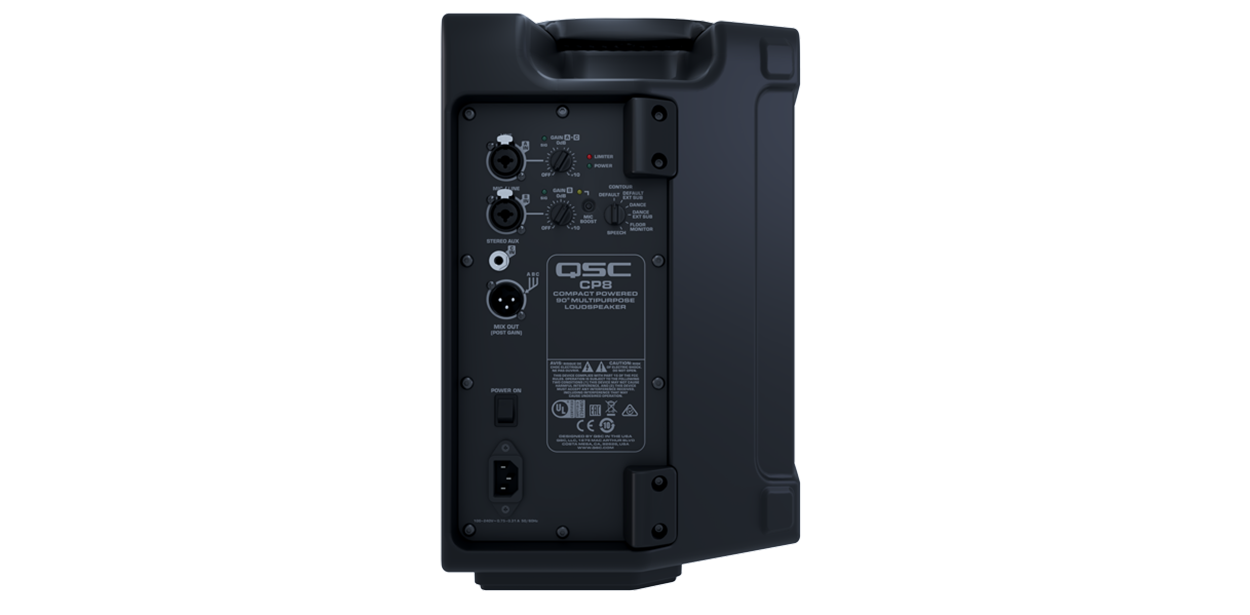 ALTAVOZ QSC CP8 ACTIVO 8 PULGADAS - Imagen 2