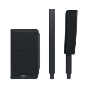 ALTAVOZ ACTIVO DE COLUMNA DE 3 VÍAS QSC KC12 BK NEGRO