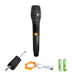 TUW801 MICRÓFONO INALÁMBRICO UHF RECARGABLE DE 1 CANAL